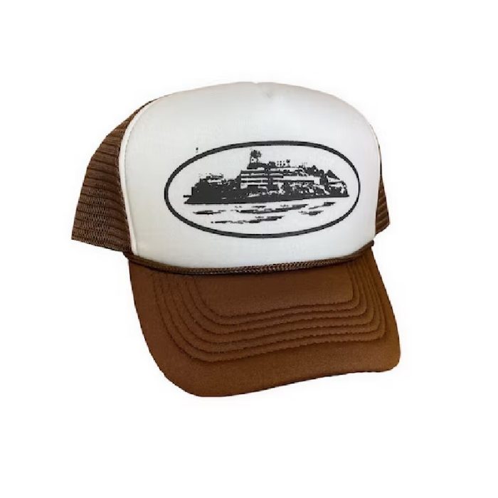 Casquette Corteiz Alcatraz Trucker Cacao