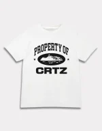 Corteiz OG Propriété De Crtz T-Shirt Blanc