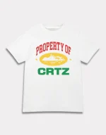 Corteiz Propriété De Crtz Carni T-shirt Blanc