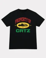 Corteiz Propriété De Crtz Carni T-shirt Noir