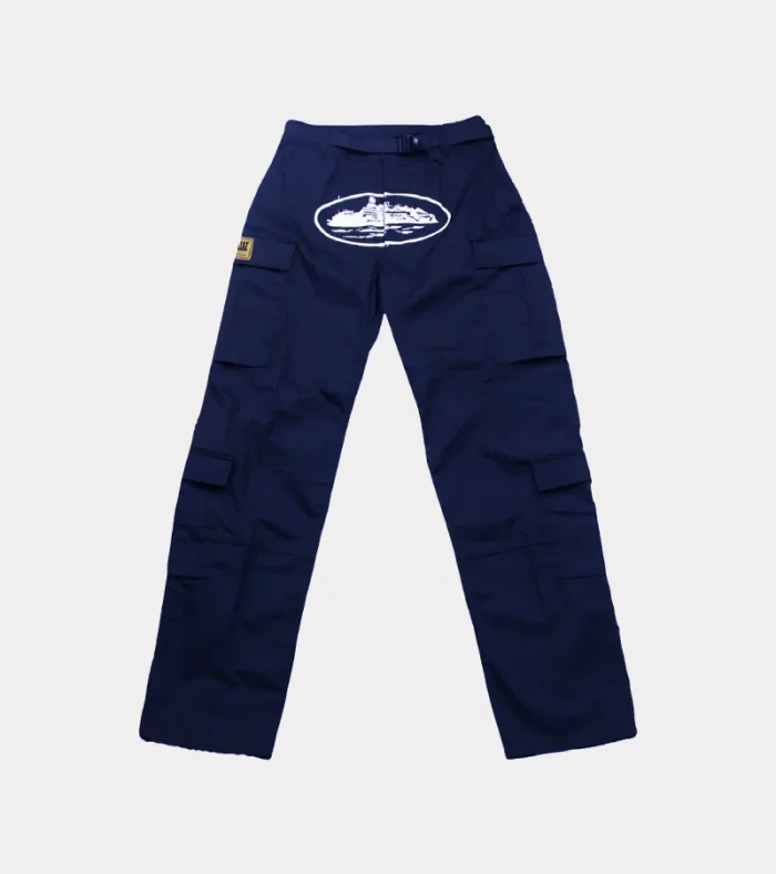 Pantalon Cargo Corteiz Guerillaz* Marine