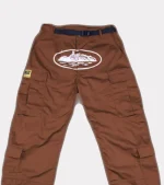 Pantalon Cargo Corteiz Guerillaz* Marron-1