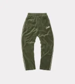 Pantalon de survêtement Corteiz VVS en velours vert