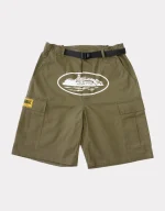 Short Cargo Corteiz Alcatraz Vert Kaki