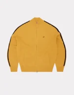 Sweat à capuche zippé en tricot Corteiz VVS jaune